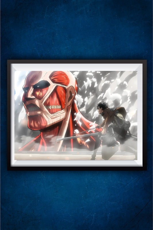 Eren And Colossal Titan🌋🔥