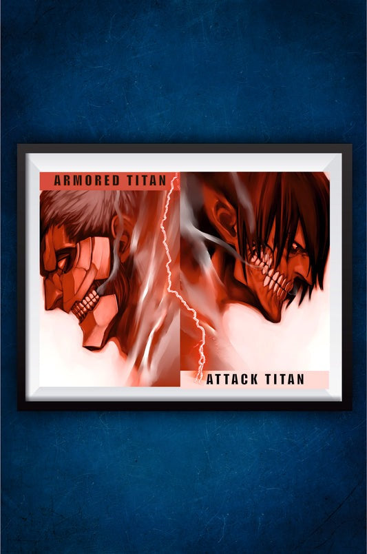 The Attact Titan VS Armored Titan⚔️☠️