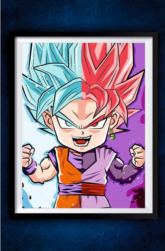 Son Goku Black Edition Chibi🖤❤️‍🔥