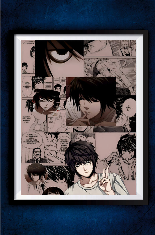 Death Note poster 📖🕯️