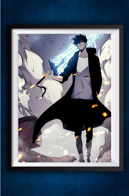 Sung Jin-Woo Poster 2 ⚔️🔥🌑